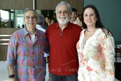 Max Perlingeiro, Alfredo e Jacqueline Turbay