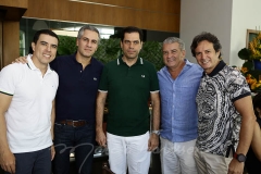 Nizabro Fujita, Adolfo Bichucher, Etevaldo Nogueira , Célio Thomaz e Aderaldo Silva