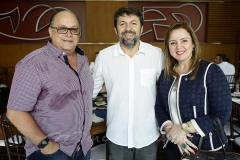 Philomeno Junior, Élcio Batista e Nicolle Barbosa