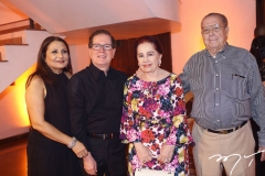 Aldira e João Borges, com Ítala e Edson Ventura