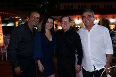 Argeu e Keila Araújo, João Borges e Luiz Noleto
