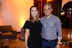 Cristiana Autran e Cláudio Saboya