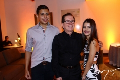 John, João e Júlia Borges