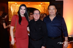 Kelly Cavalcante, João Borges e Artur Cavalcante