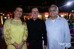 Marta Monte, João Borges e Hipólito Monte