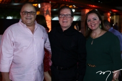 Philomeno Júnior, João Borges e Nicole Barbosa