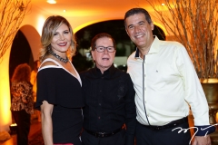 Regina Brito, João Borges e Adriano Ramalho