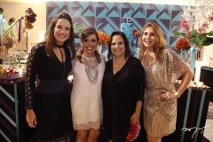 Ana Virgínia Martins, Silvinha Carneiro, Amélia Brandão e Cristiane Faria