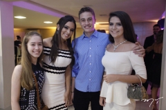 Camila Santos, Maria Clara, Heitor Cabral e Alessia Gurgel