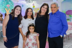 Laís Gasparini, Angélica Holanda, Lilian Rego, Roberta Gasparini e Glauco Holanda