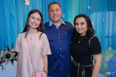 Lídia e Bertrand Duarte e Socorro Medeiros