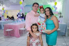 Lilia, Thiago, Letícia e Cíntia Rego
