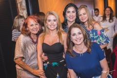 Fátima Duarte, Letícia Studart, Isabelle Leitão, Márcia Andréa e Ivania Araújo