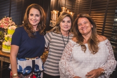 Márcia Andréa, Tânia Albuquerque e Safira Moreira
