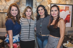 Márcia Andréa, Tânia Albuquerque, Isabelle Leitão e Lorena Pouchain