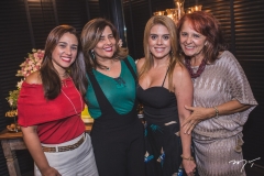 Renata Mota, Montiele Arruda, Letícia Studart e Fátima Duarte
