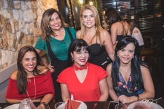 Renata Mota, Montiele Arruda, Ticiana Timbó, Letícia Studart e Katianne Wirna