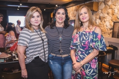 Tânia Albuquerque, Isabelle Leitão e Ivania Araújo