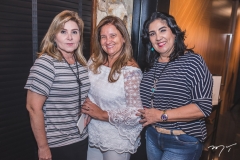 Tânia Albuquerque, Safira Moreira e Isabelle Leitão