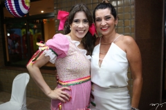 Aline Borges e Márcia Travessoni