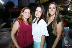 Camila Maia, Paula Soares e Lívia Viana
