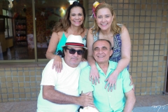 Eliseu e Rose Batista, Andréa e Raimundo Delfino