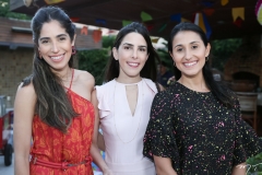 Flávia Morais ,Paula Soares e Noêmia Frota