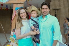 Ticiana, Rafael e Rafael Boris