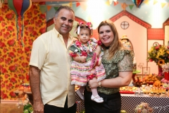 Valdísio Pinheiro, Liz Borges e Danielle Pinheiro