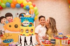 Aniversário de sete anos do Luca