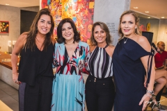 Ana Vládia Barreira, Luciana Lôbo, Katiane Valença e Márcia Peixoto