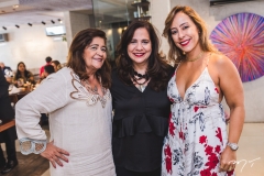 Clécia Araújo, Martinha Assunção e Letícia Macedo