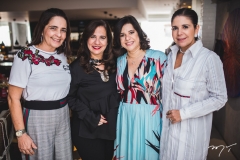 Giana Studart, Martinha Assunção, Luciana Lôbo e Maria Lúcia Negrão