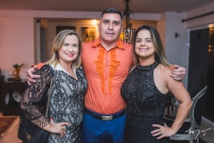 Brian de Castro, Luciano Vidal e Renata Rezende