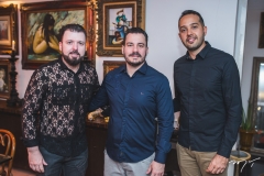 Cesar Martins, Miguel Dias Filho e Igor Brito