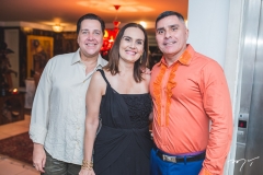 Leo e Ana Bossard e Luciano Vidal