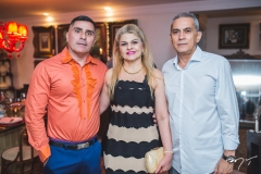 Luciano Vidal, Marilza e Francisco Pinto