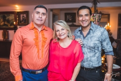 Luciano Vidal, Rosangela Dias de Sousa e Nonato Barreto