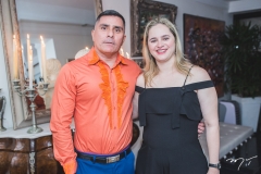 Luciano Vidal e Laura Mota