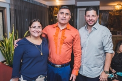 Maiara Silva, Luciano Vidal e Romero Silva