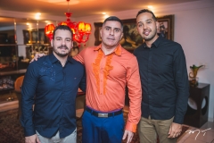 Miguel Dias Filho, Luciano Vidal e Igor Brito