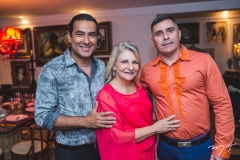 Nonato Barreto, Rosangela Dias de Sousa e Luciano Vidal
