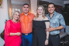 Rosangela Dias de Sousa, Luciano Vidal e Laura Mota e Nonato Barreto