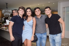 Edson, Mila Queiroz, Luiz Pacheco e Alvaro Girão