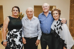 Silvana Bezerra, Adauto Bezerra, Luiz Marques e Regina Aragão