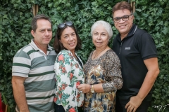 Josué e Deliane Figueiredo, Alodia Guimarães e Guilhermino Benevides