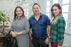 Marcia Mindello, Luis Mafrense e Isabela Mindello