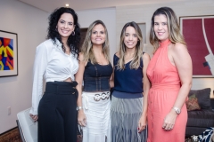 Luciana Fiuza, Andrea Paraiba, Rafaela Benevides e Lia Pontes