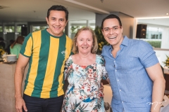 Andrade Mendonça, Fátima Bandeira e Francisco Campelo