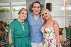 Marize Castelo Branco, Francisco Campelo e Rejane Oliveira